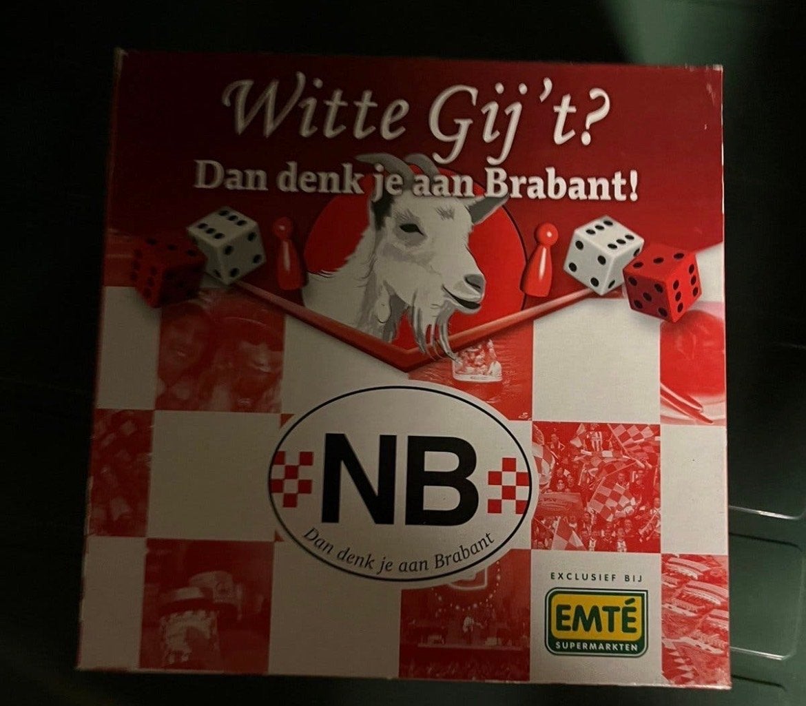 Witte Gij't? Brabant bordspel - Exclusief bij EMTÉ, Drie of vier spelers, Ophalen, Gebruikt