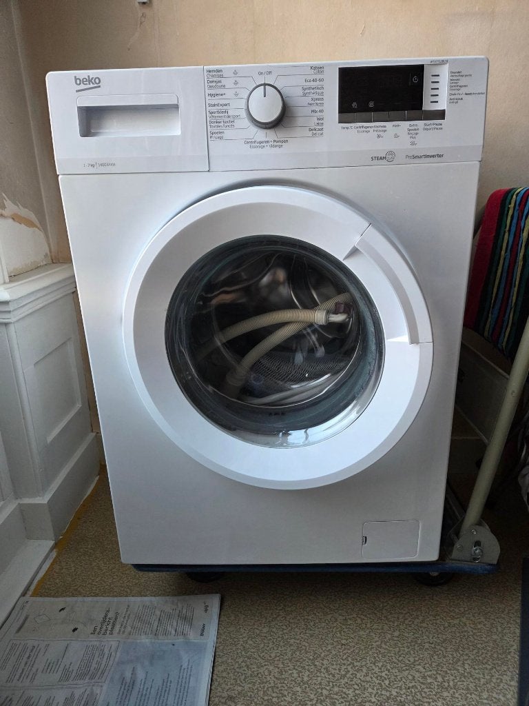 Beko wasmachine, Ophalen, Gebruikt, Minder dan 85 cm, Voorlader