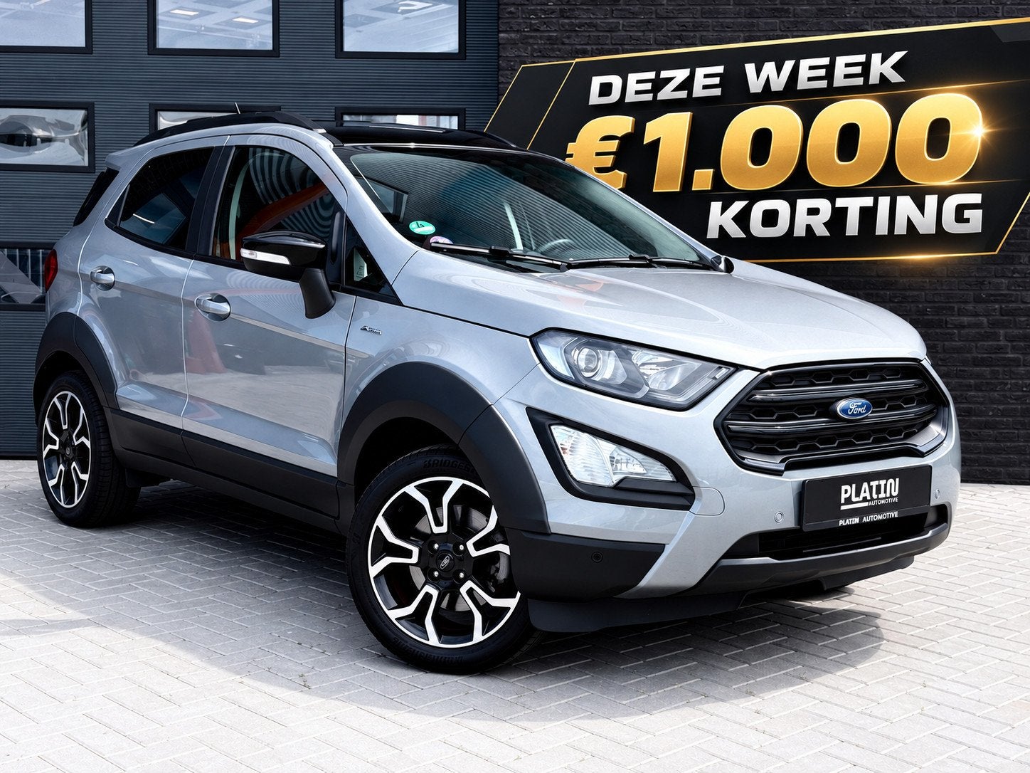 Ford EcoSport 1.0 EcoBoost Active 2022|Camera|WINTERPAK|APK, Auto's, Voorwielaandrijving, Dealer onderhouden, 125 pk, Gebruikt