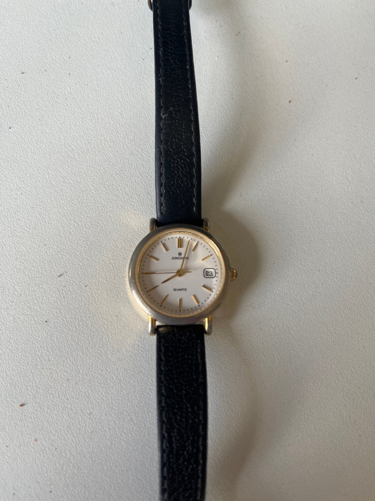 Junghans Quartz V377 Dameshorloge - Jaren '70 Vintage, Overige materialen, Polshorloge, Ophalen, Overige merken