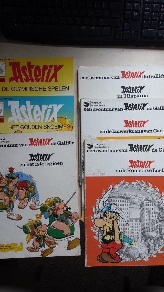 asterix gallier obelix lusthof caesar hispania 1ste legioen, Goscinny & Uderzo, Meerdere stripboeken, Ophalen, Gelezen