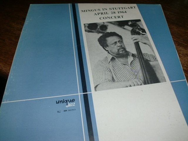 Mingus In Stuttgart  1964 Concert Unique Jazz – U 009   LP, LP, Gebruikt, Ophalen of Verzenden, 12 inch
