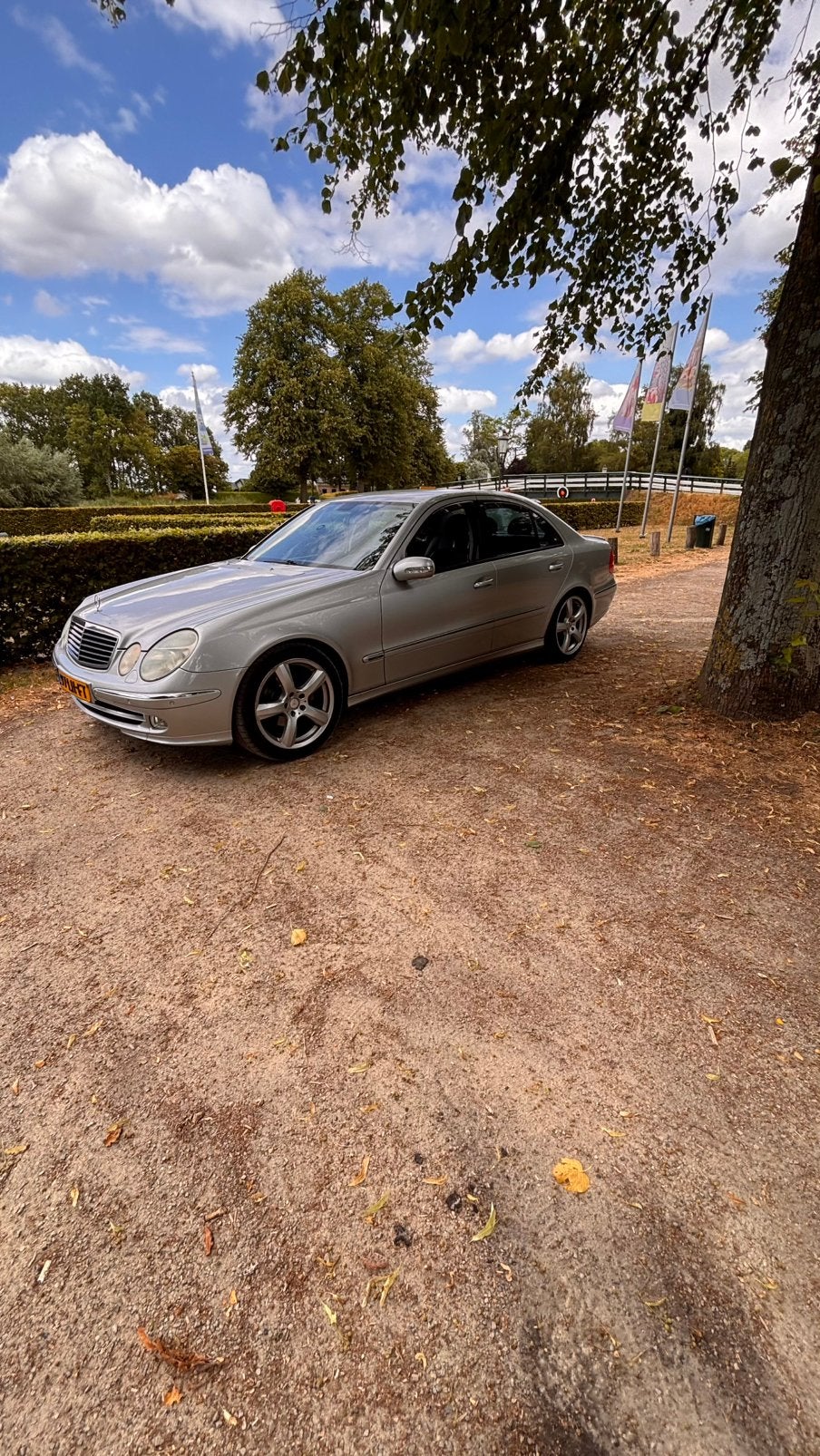 Mercedes-Benz E-Klasse 1.8 E200 Kompressor Sedan AUT 2003, Auto's, Automaat, Achterwielaandrijving, 4 cilinders, 1505 kg