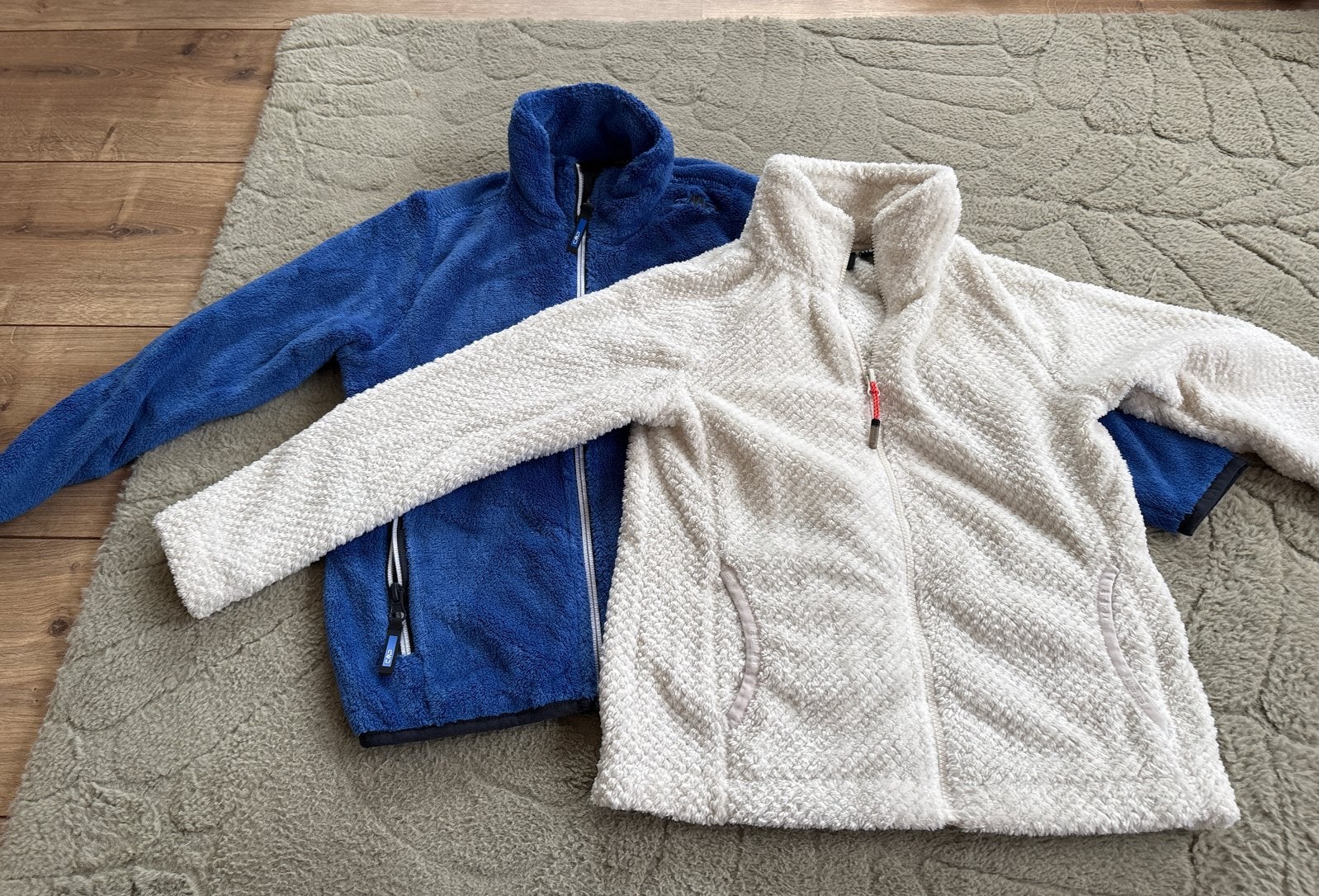 2 Fleece vesten (Icepeak & CMP) - Maat 116, Ophalen of Verzenden, Gebruikt, Meisje, Trui of Vest