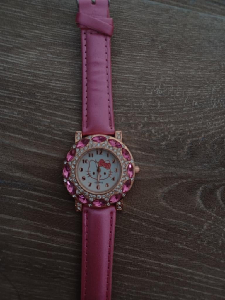 Hello kitty! Horloge, nooit gebruikt, Ophalen of Verzenden, Nieuw, Roze, Jongen of Meisje