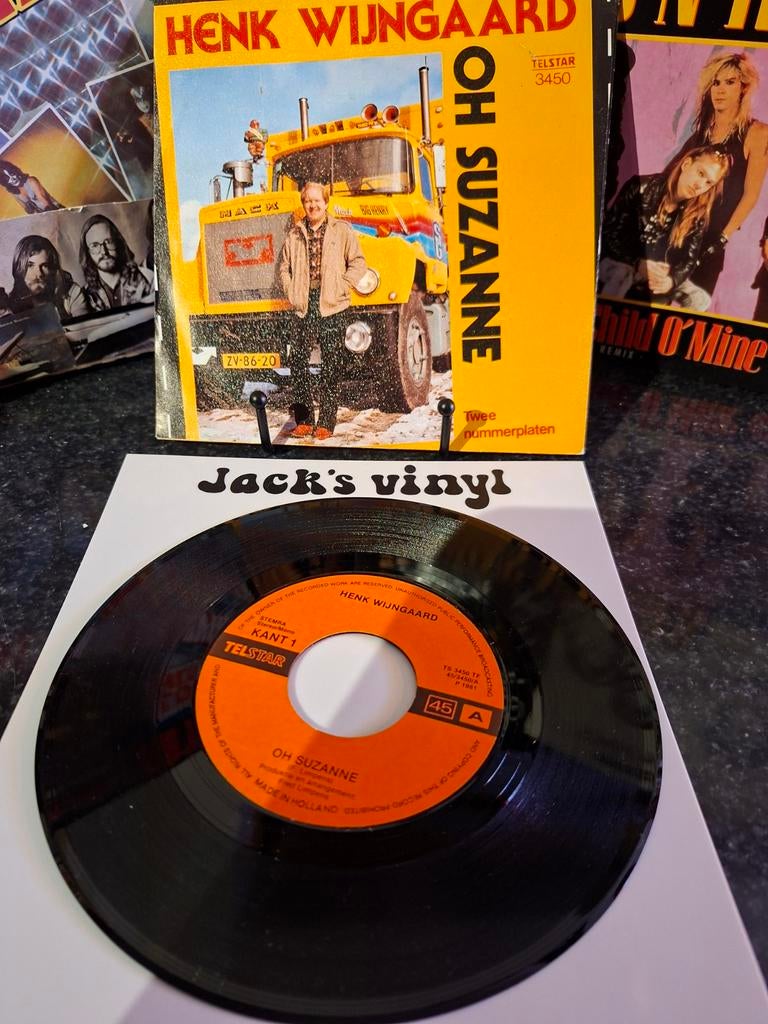 Henk Wijngaard - Oh Suzanne (Single) 1981, 7 inch, 1980 - 1989, Ophalen of Verzenden, Zo goed als nieuw