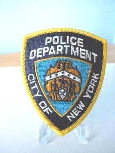 Embleem,Patch,Politie,NYPD,New,York,Police,Department, Verzenden, Overige soorten, Amerika, Embleem of Badge