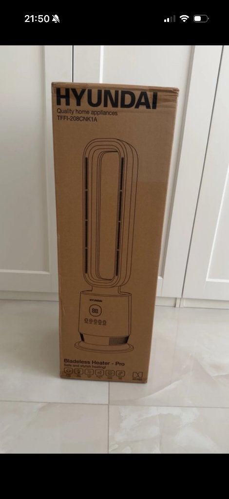 hyundai bladeless Heater Pro, Ophalen, Nieuw, Torenventilator