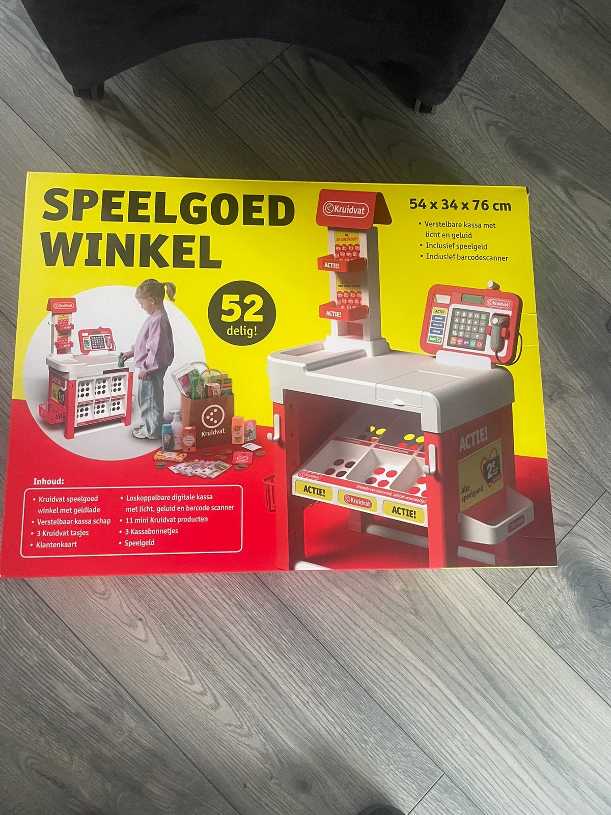 Nieuw in doos: Kunststof Speelgoed Winkel met Accessoires, Ophalen, Nieuw, Jongen of Meisje