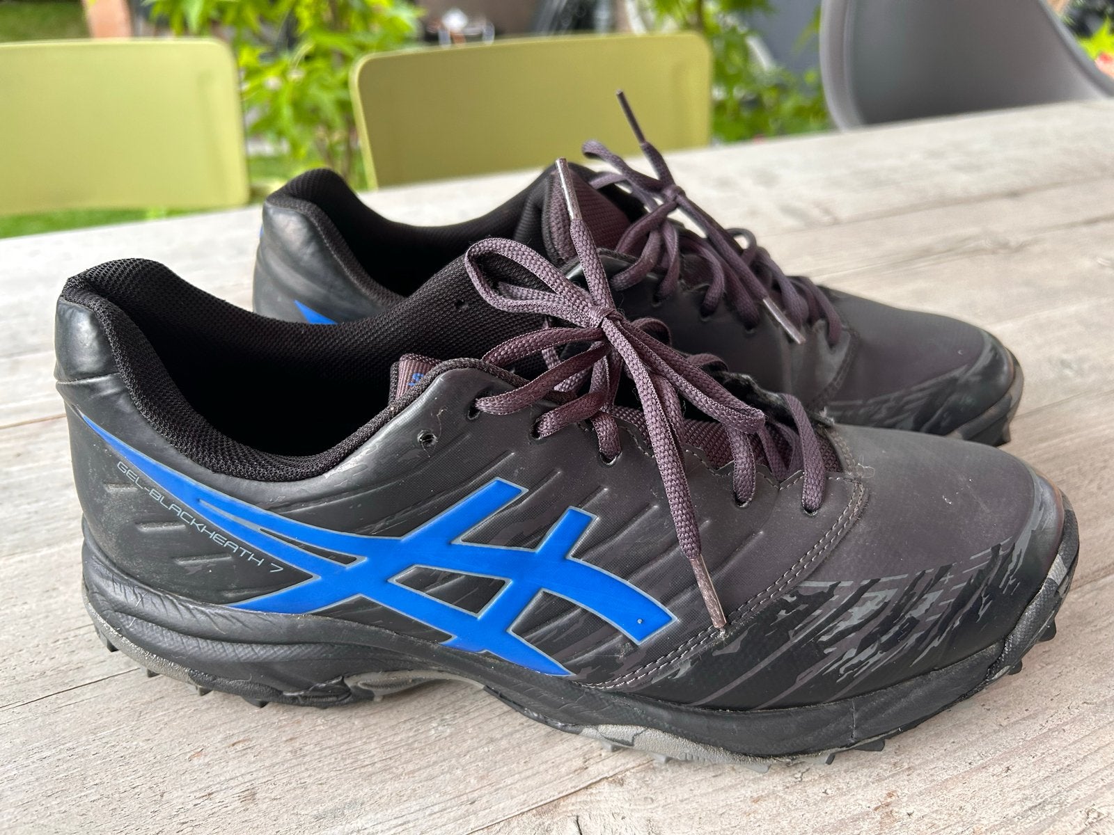 Asics Gel-Blackheath 7 Hockeyschoenen Maat 45, Ophalen, Gebruikt
