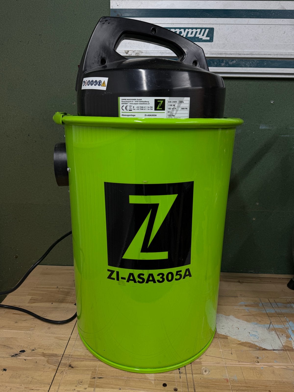 Spaanafzuiging / bouwstofzuiger Zapper ZI-ASA305A, Ophalen, Zo goed als nieuw, Overige typen