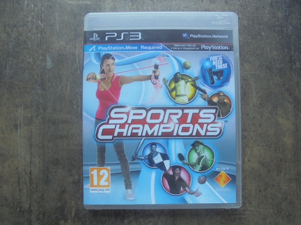Sports Champions voor PS3 (zie foto's), Spelcomputers en Games, Gebruikt, Ophalen of Verzenden, 3 spelers of meer, Sport