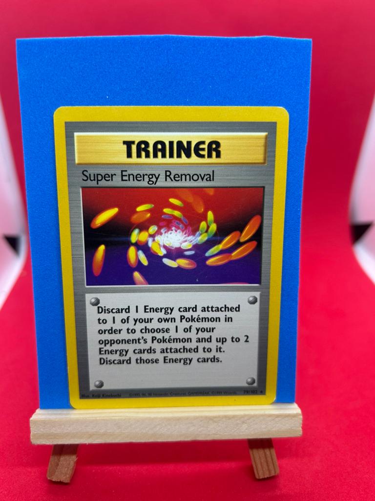 Super Energy Removal Base Set EN 79/102, Ophalen of Verzenden, Zo goed als nieuw