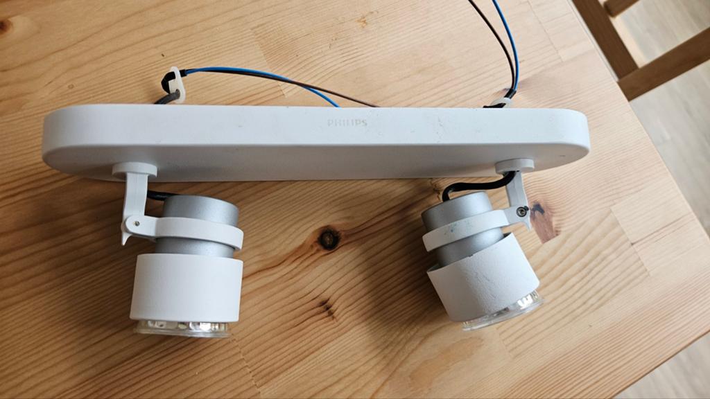 Philips Dubbele Spots - Keuken/Woonkamer Verlichting, Ophalen, Gebruikt, Metaal of Aluminium, Modern