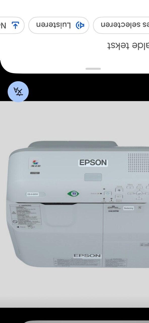 Projector Beamer 3500 ansi lumen voor Voetbalwedstrijd, Ophalen of Verzenden, Zo goed als nieuw, LCD, Overige resoluties