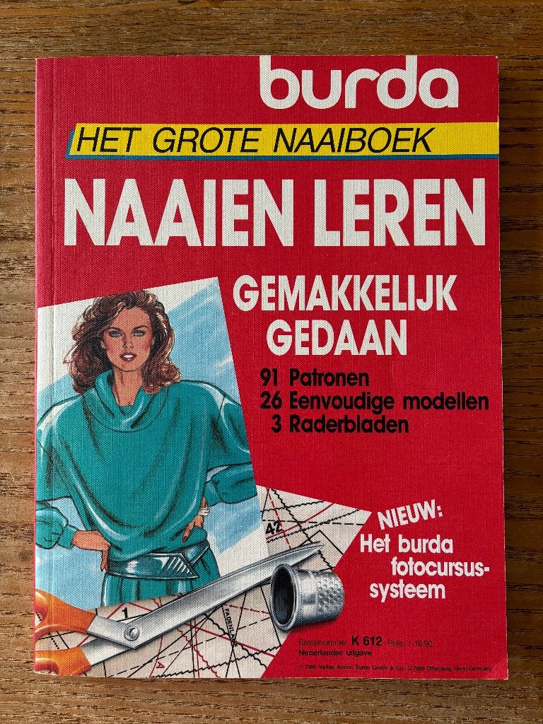 Vintage Burda - Het grote naaiboek - Naaien leren - nieuw, Broek, Vrouw, Nieuw, Burda