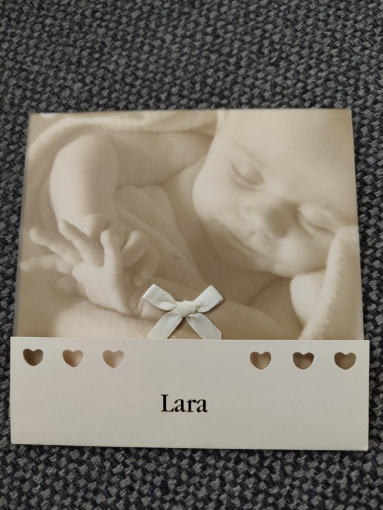 Lara, Verzamelen, Ophalen of Verzenden, 2000 tot heden, Geboortekaartje