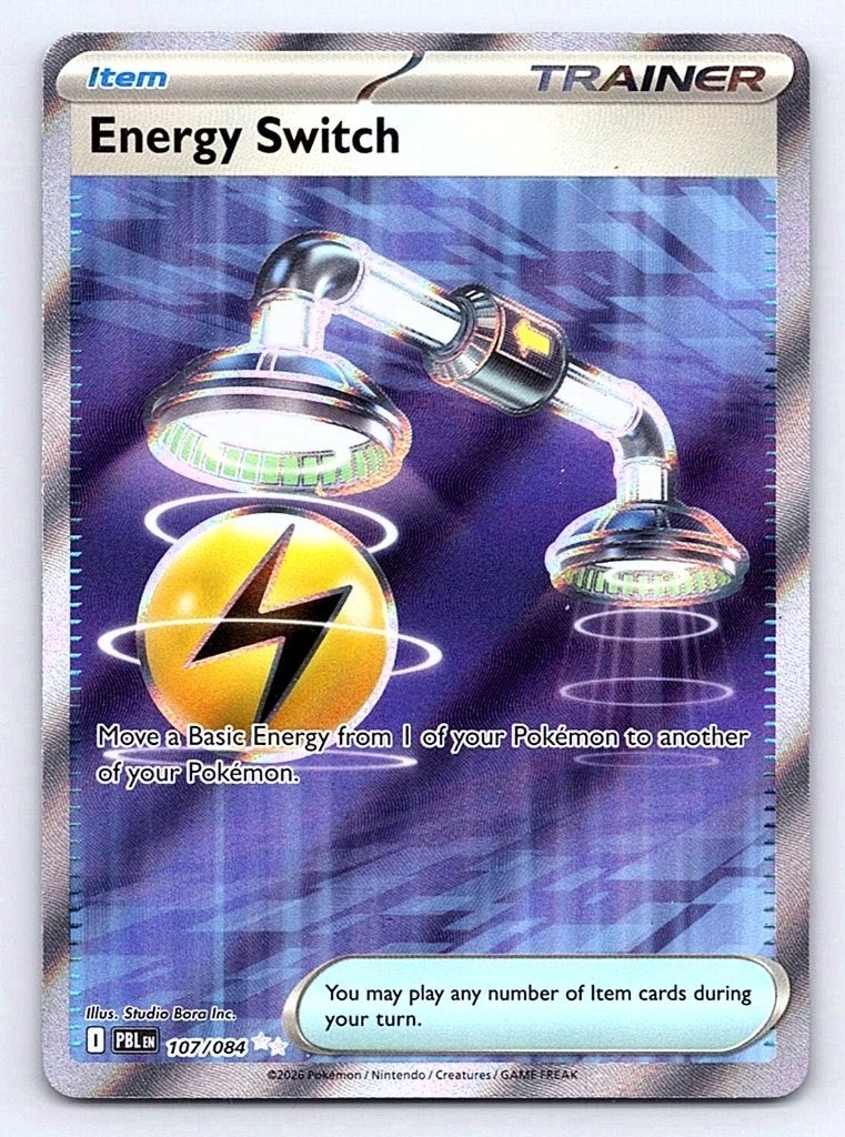 Energy Switch 107 PBL #02, Ophalen of Verzenden, Zo goed als nieuw, Losse kaart, Foil