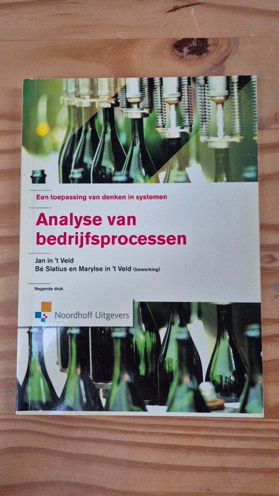 Analyse van Bedrijfsprocessen ISBN 9789001050849 Jan in 't V, Ophalen of Verzenden, Zo goed als nieuw, HBO, Jan in 't Veld