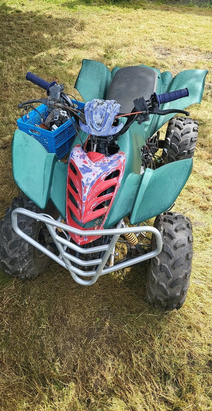 Quad met extra motorblok - Project voor de handige klusser, Ophalen