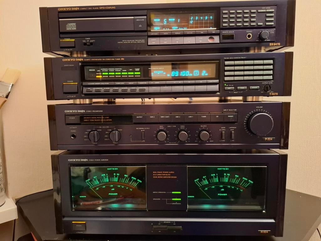 Onkyo Integra M-504 & P-304, Ophalen of Verzenden