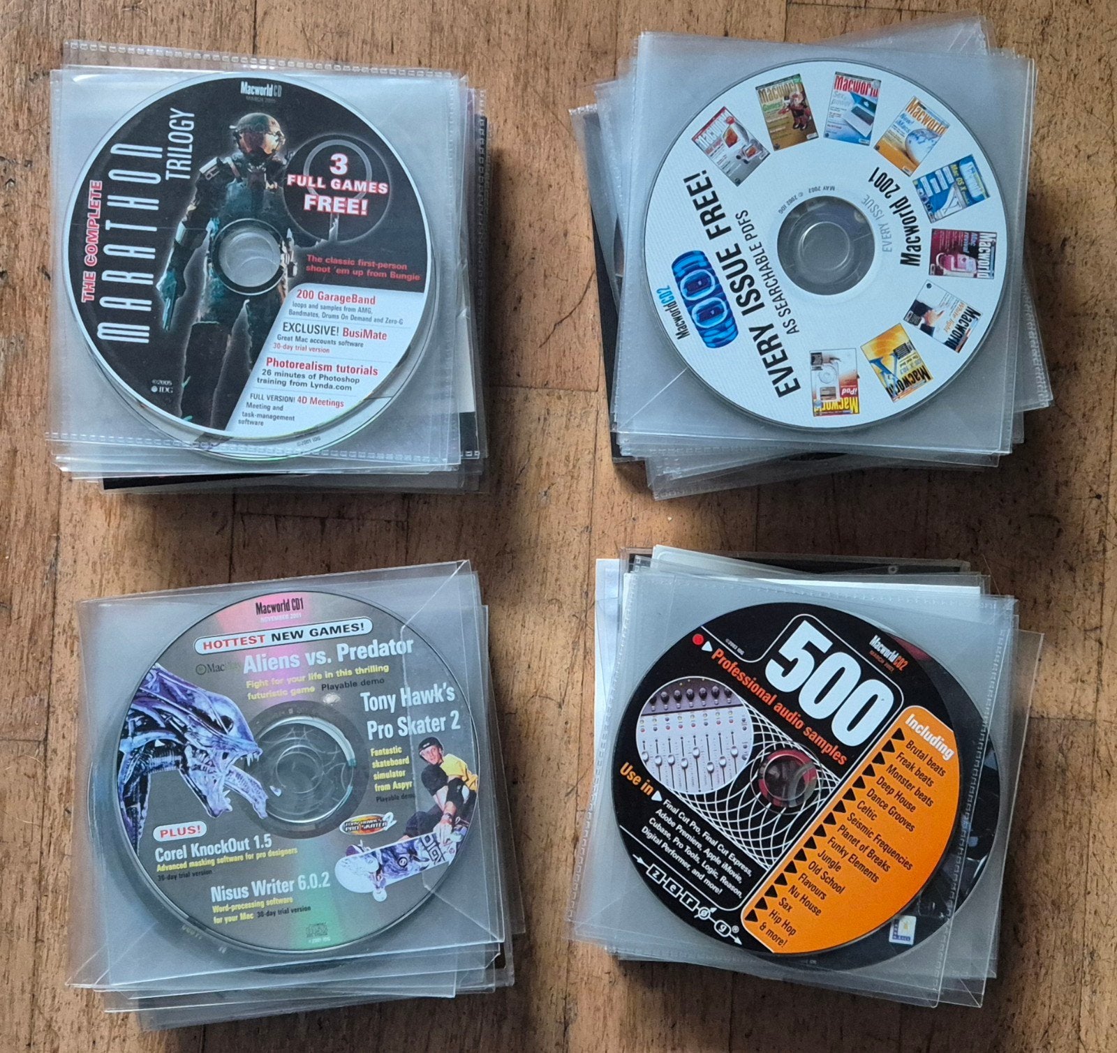Mac CD-ROMs van magazines: MacFormat, MacWorld, MacFan, Klok, Ophalen of Verzenden, Zo goed als nieuw