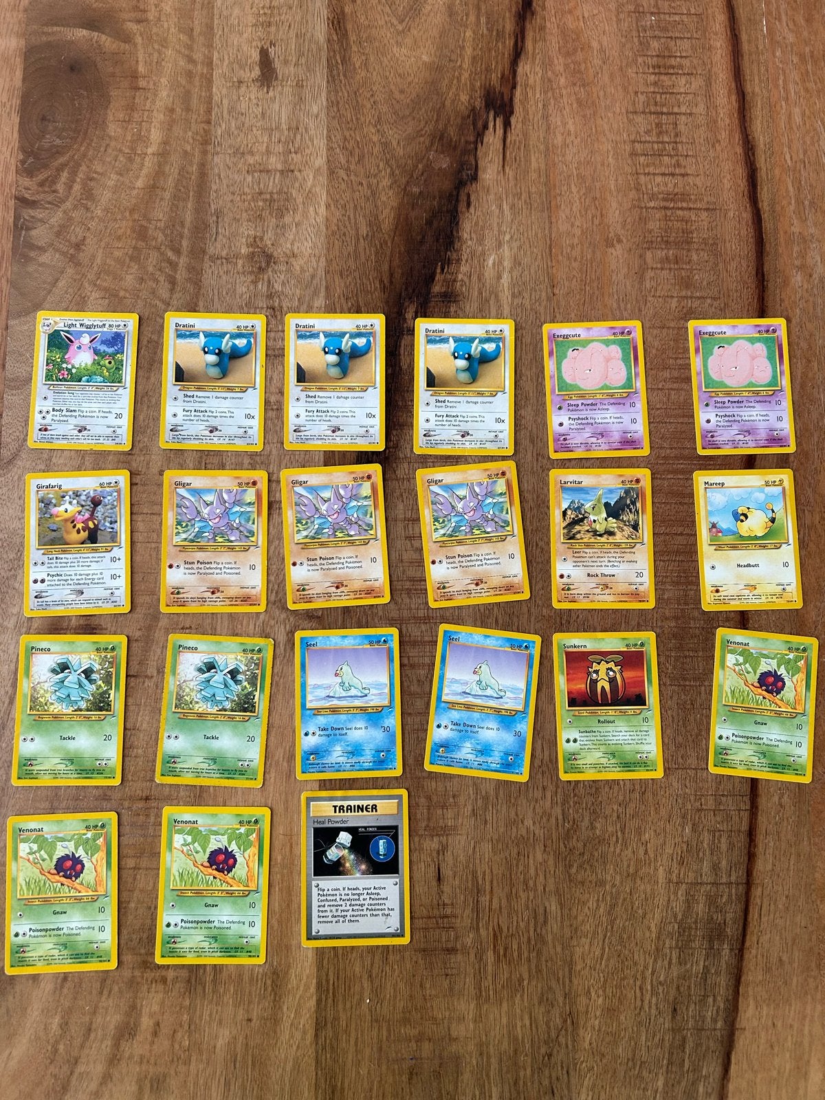 Pokémon Kaarten Neo Destiny - Common/Uncommon, Hobby en Vrije tijd, Verzamelkaartspellen | Pokémon, Ophalen of Verzenden, Gebruikt
