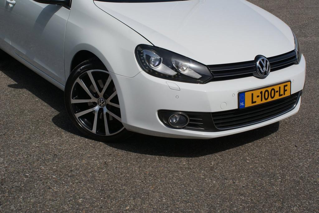 Volkswagen Golf Cabriolet 1.4 TSI | Led | DSG | Leder | Nett, Gebruikt, 4 cilinders, Cabriolet, Wit