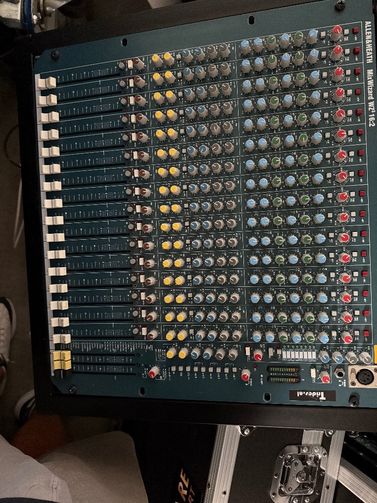 allen heath mixwizzard WZ3 16 kanaal 19" rackmixer, Ophalen of Verzenden, Gebruikt, 10 tot 20 kanalen