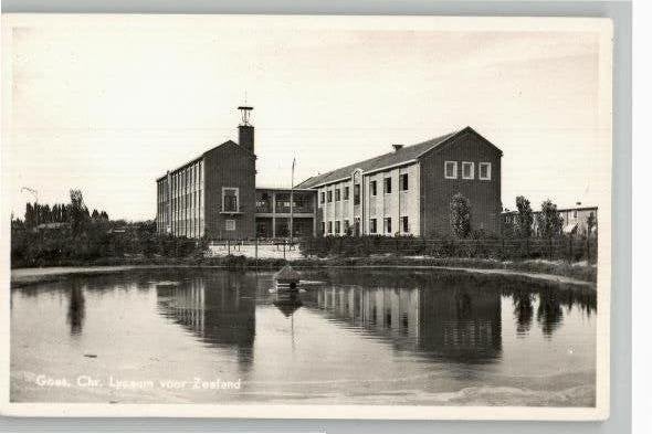 Goes Chr. Lyceum voor Zeeland, Verzenden, 1940 tot 1960, Ongelopen, Zeeland