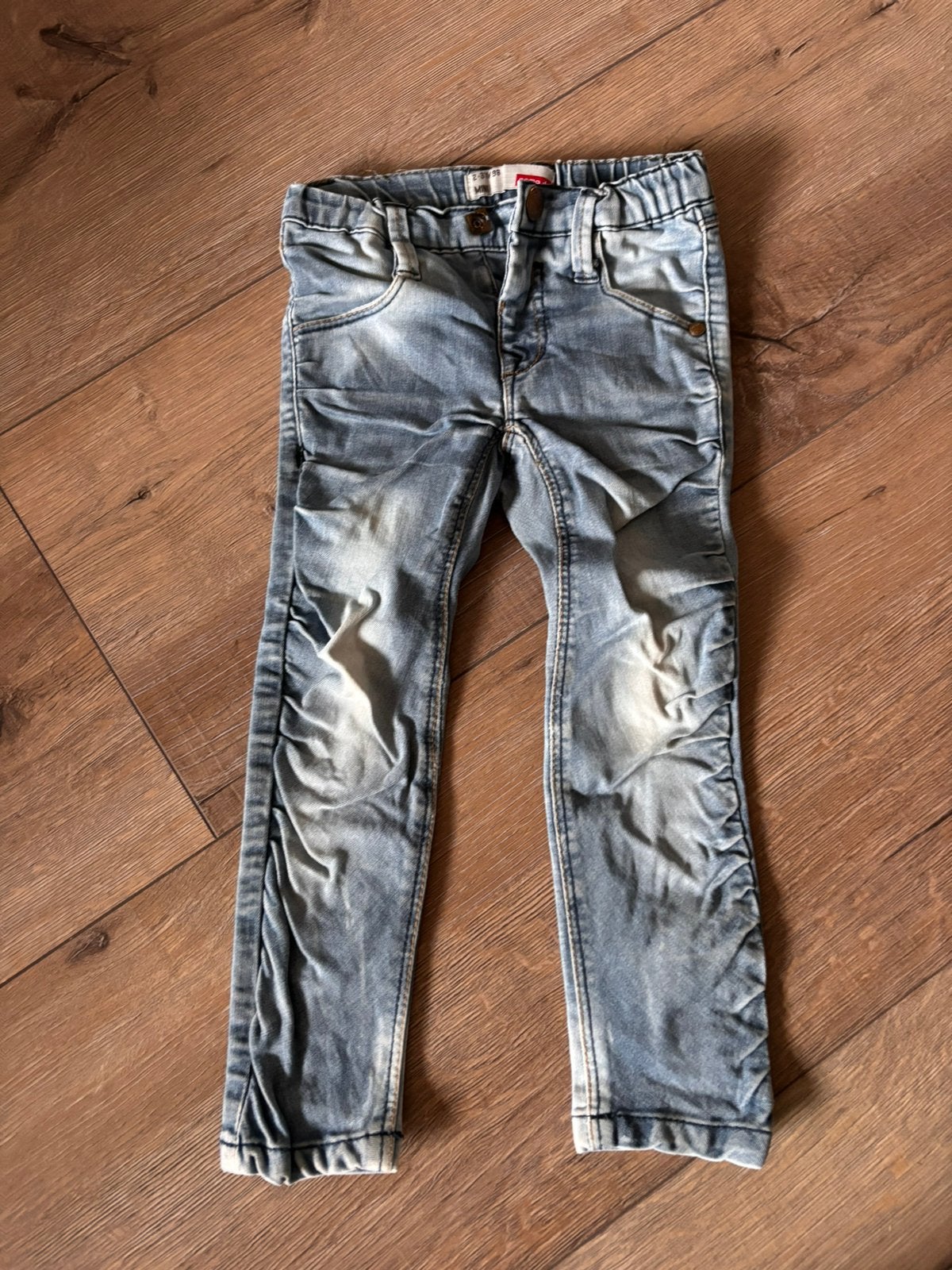 Skinny jeans spijkerbroek name it maat 98, Ophalen of Verzenden, Gebruikt, Meisje, Broek
