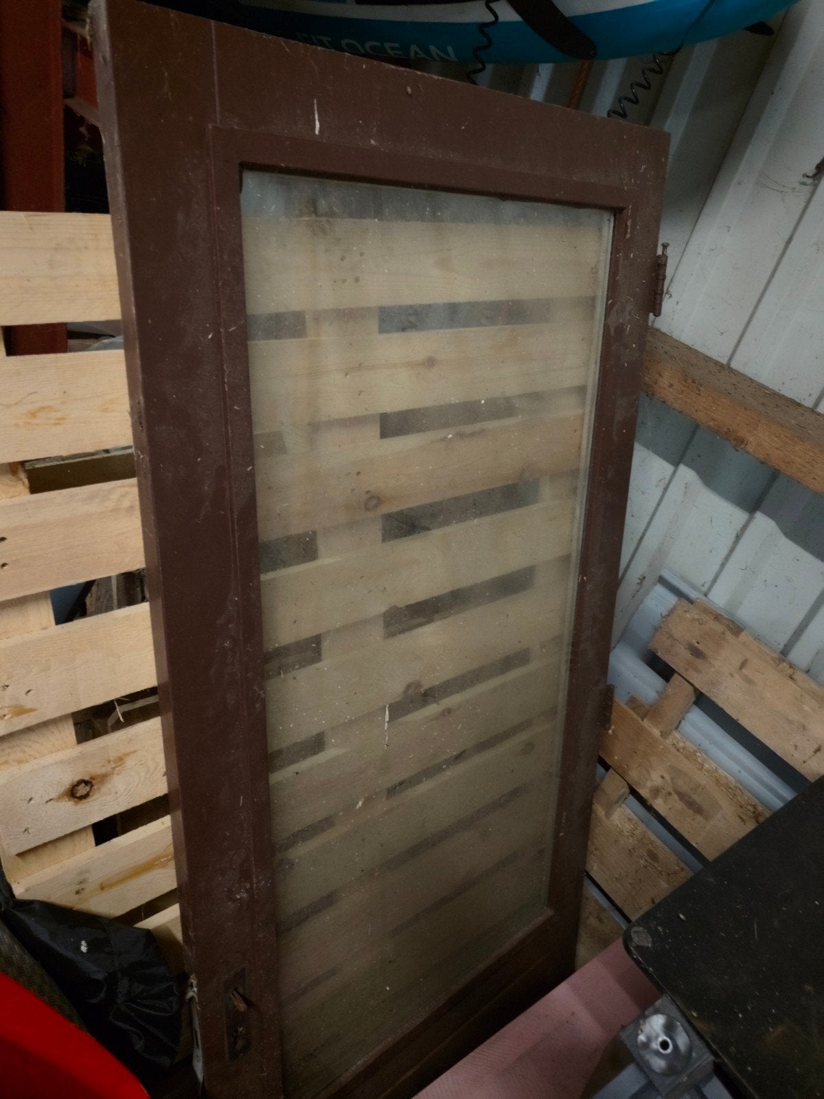 3x Houten Buitendeuren, Ophalen, Gebruikt, 80 tot 100 cm, Buitendeur