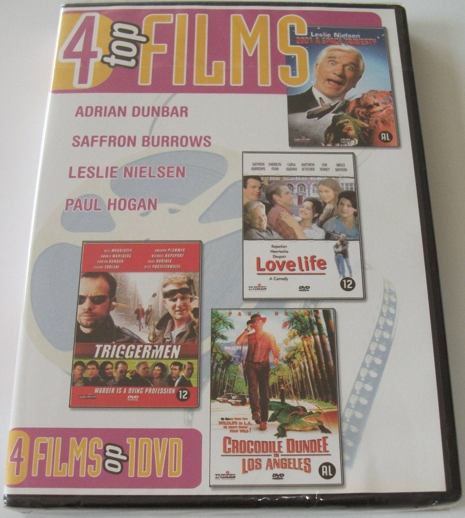 Dvd *** 4 TOP FILMS *** 4-Filmpack *NIEUW*, Engels, Alle leeftijden, Nederlands, Overige genres