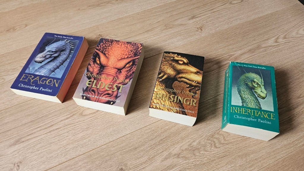 Eragon - The Inheritance Cycle - Full series, Boeken, Ophalen of Verzenden, Gelezen, Christopher Paolini