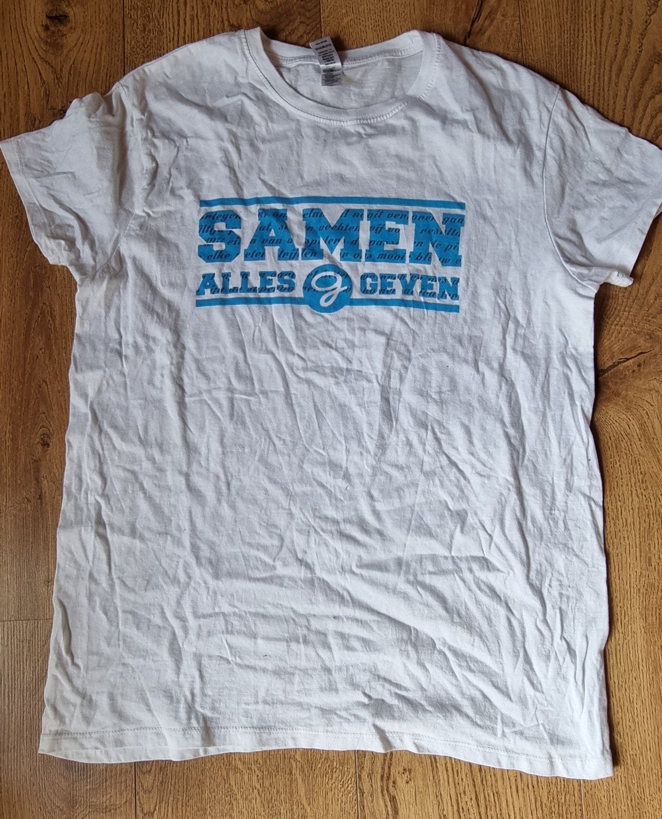 T-shirt De Graafschap maat M "Samen alles geven", Verzamelen, Sportartikelen en Voetbal, Ophalen of Verzenden, Zo goed als nieuw