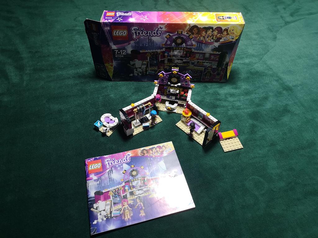 LEGO Friends 41104 (Popster Kleedkamer), Ophalen, Friends, Zo goed als nieuw, Complete set