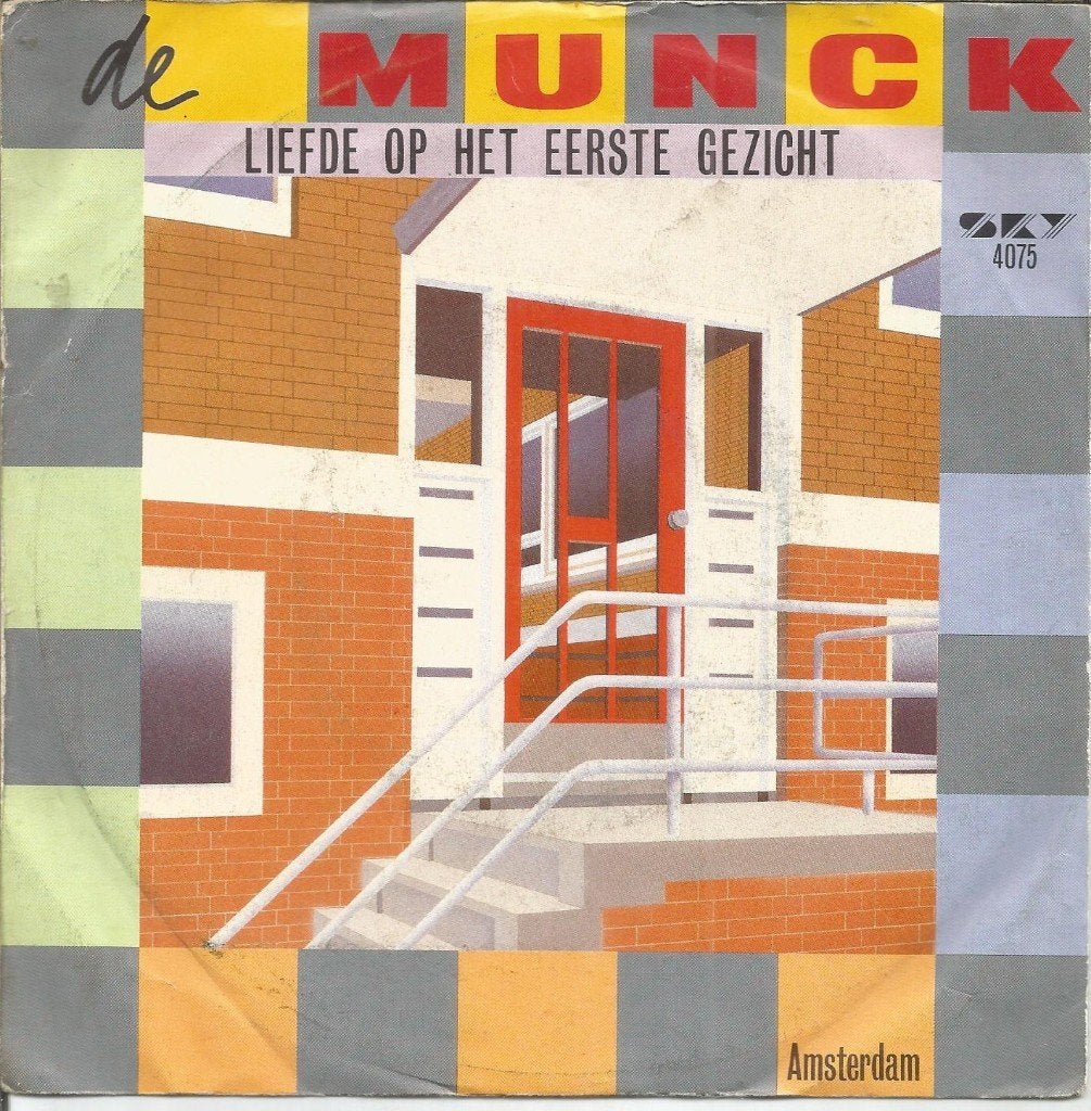 De Munck – Liefde Op Het Eerste Gezicht (1984), Fotohoes, 7 inch, Ophalen of Verzenden, Zo goed als nieuw