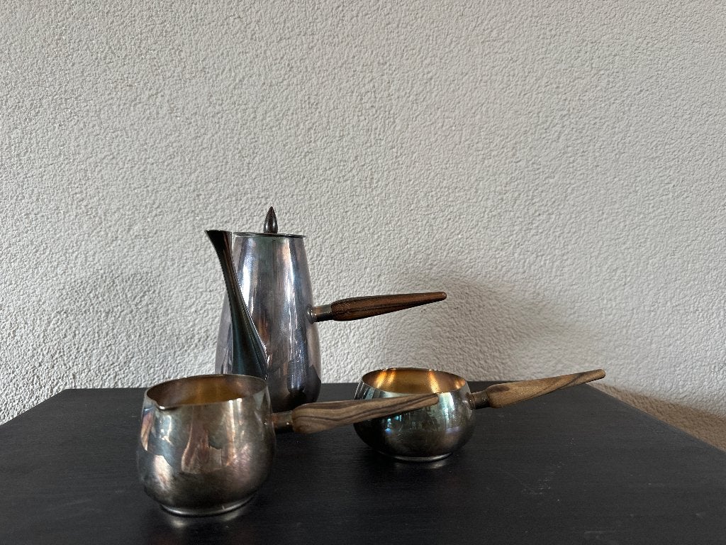 Koffieset pleet, Antiek en Kunst, Ophalen of Verzenden