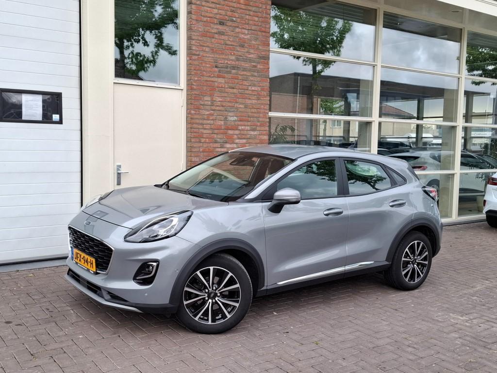 Ford PUMA 1.0 ECOBOOST HYBRID 92 KW TITANIUM 2 jaar garantie, Auto's, Ford, Voorwielaandrijving, 125 pk, Huisgarantie, Met garantie (alle)