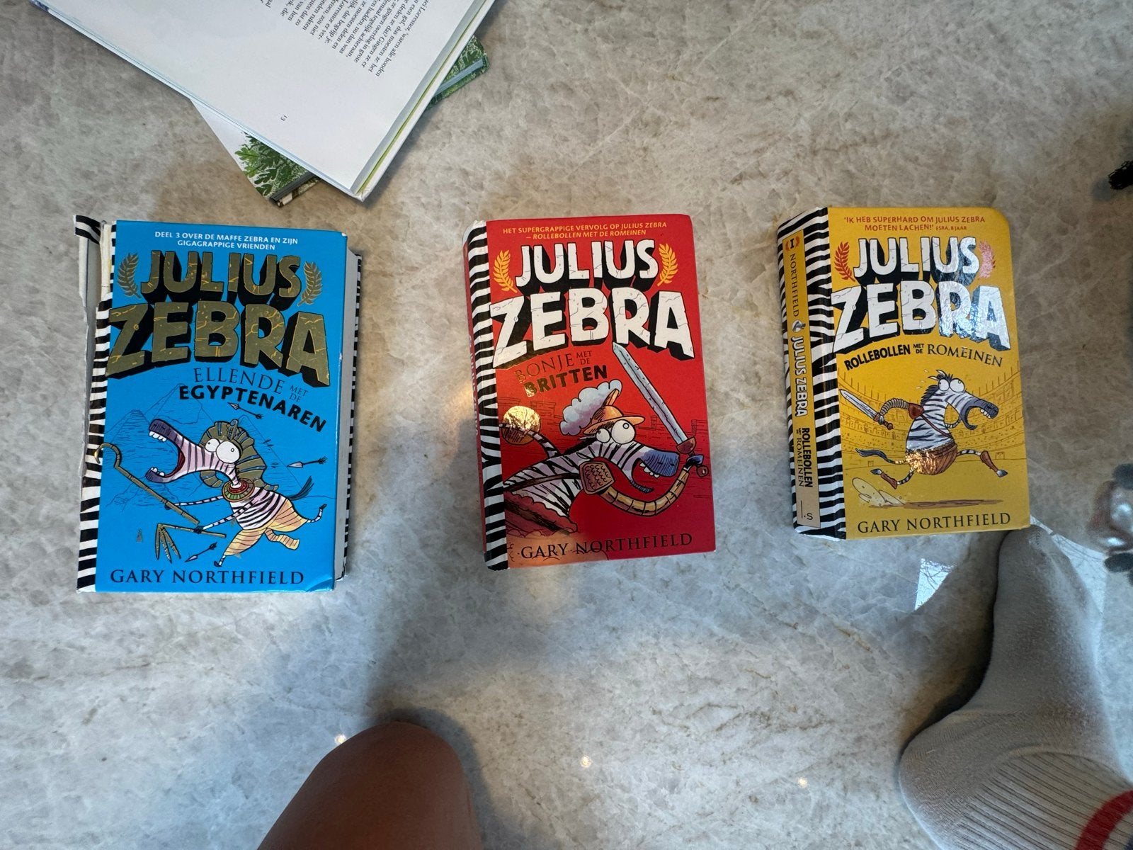 Julius Zebra boekenreeks - Gary Northfield (3 delen), Boeken, Ophalen of Verzenden, Zo goed als nieuw, Fictie algemeen