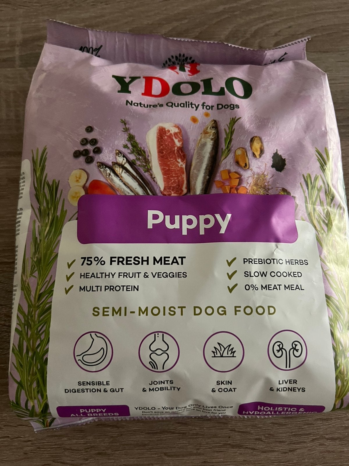Ydolo puppy meat, Ophalen, Hond