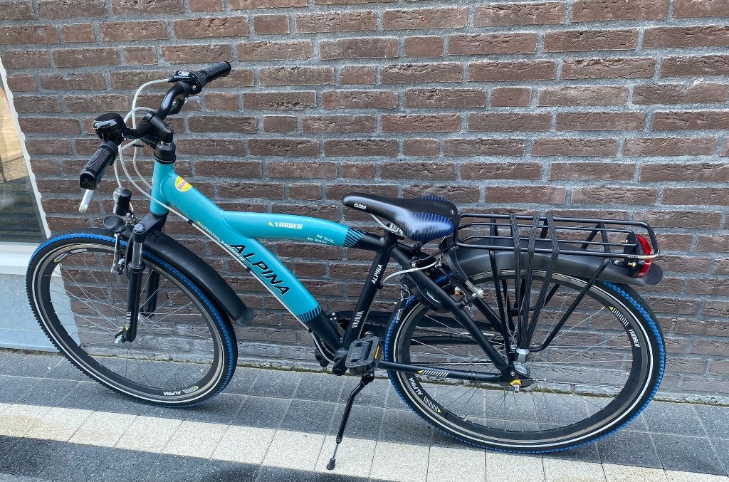 Kinderfiets 26 inch Alpina Yabber J26 Pacific blue matt, Ophalen, Alpina, Zo goed als nieuw, Terugtraprem