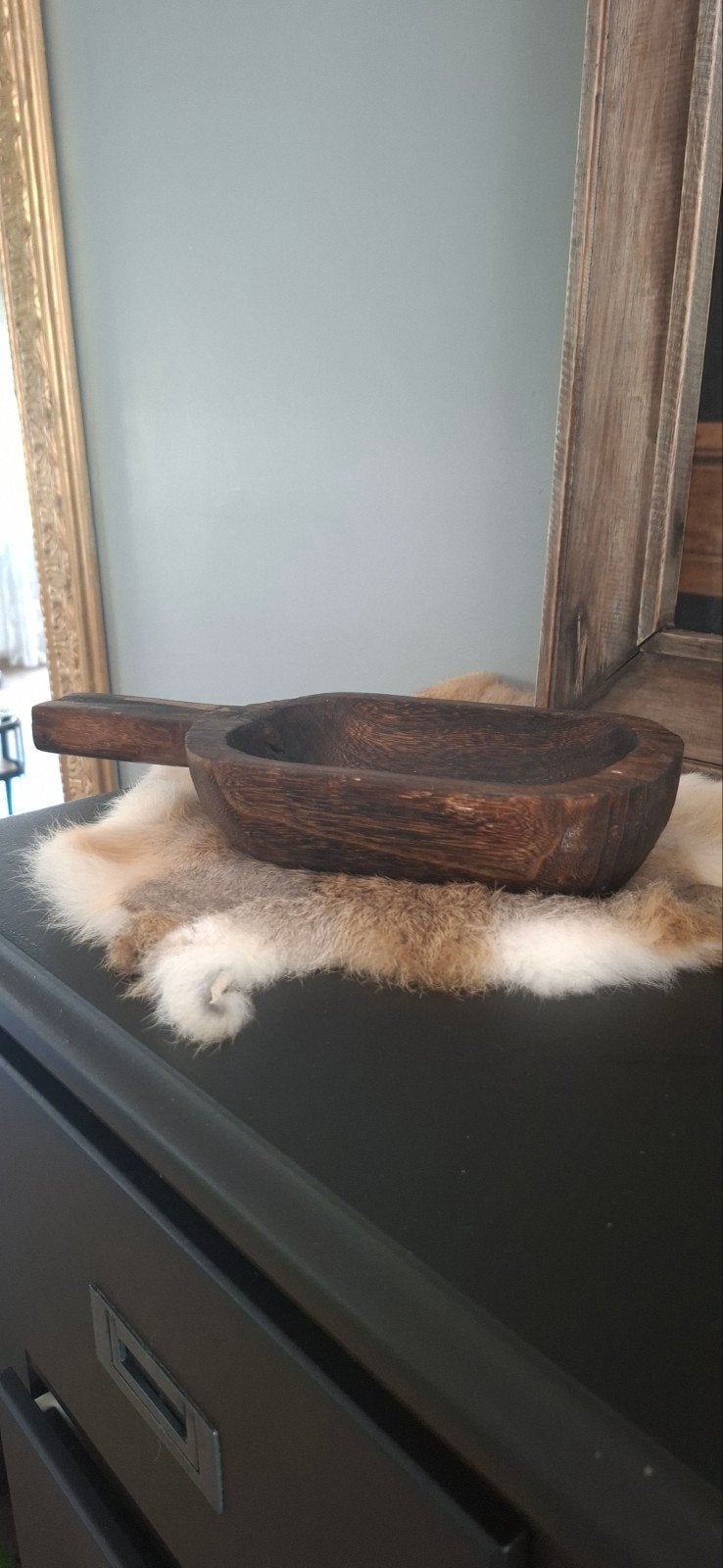 Wood trog ., Ophalen of Verzenden