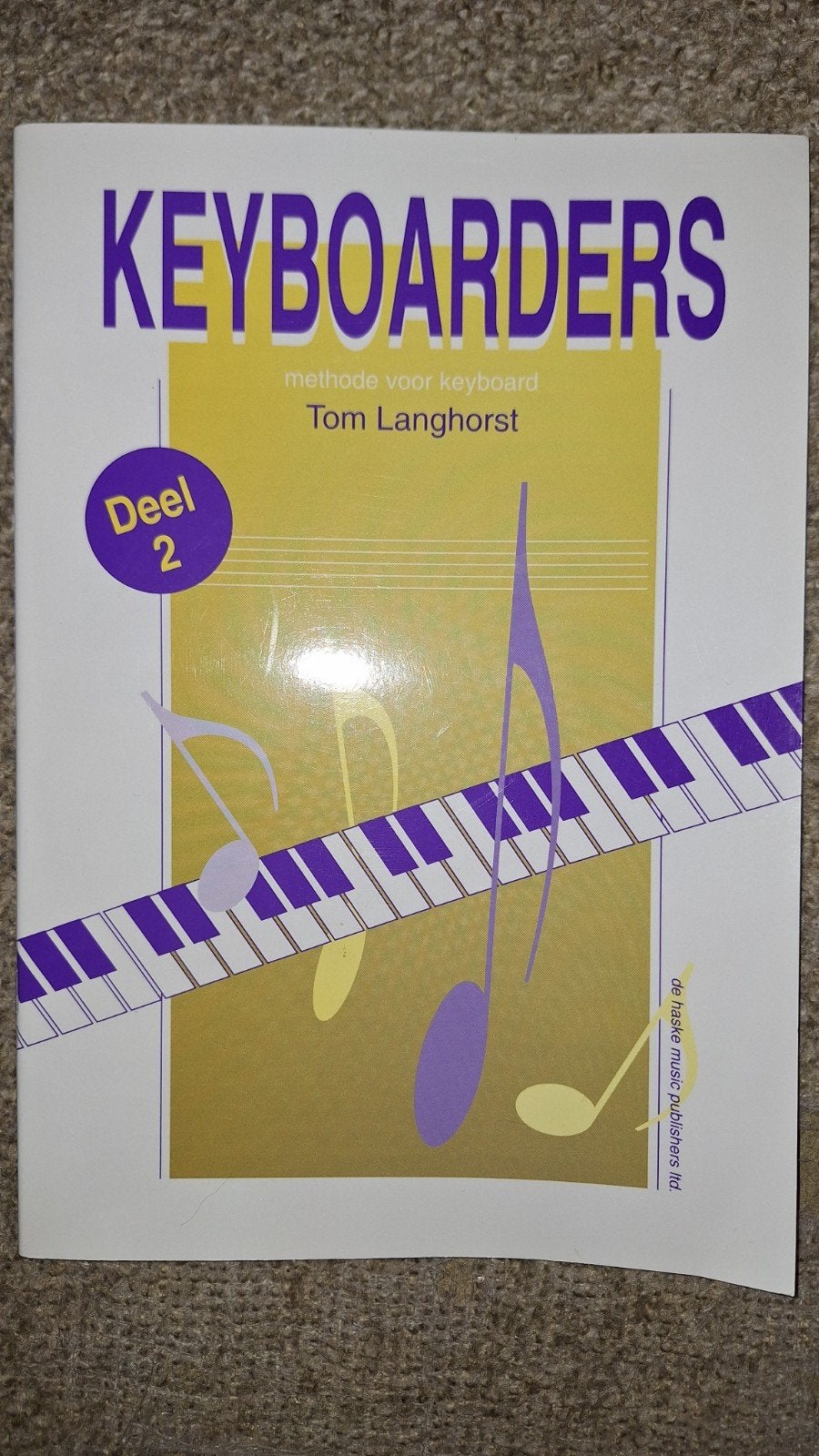 Keyboarders Deel 2 Tom Langhorst De haske, Klassiek, Les of Cursus, Ophalen of Verzenden, Zo goed als nieuw