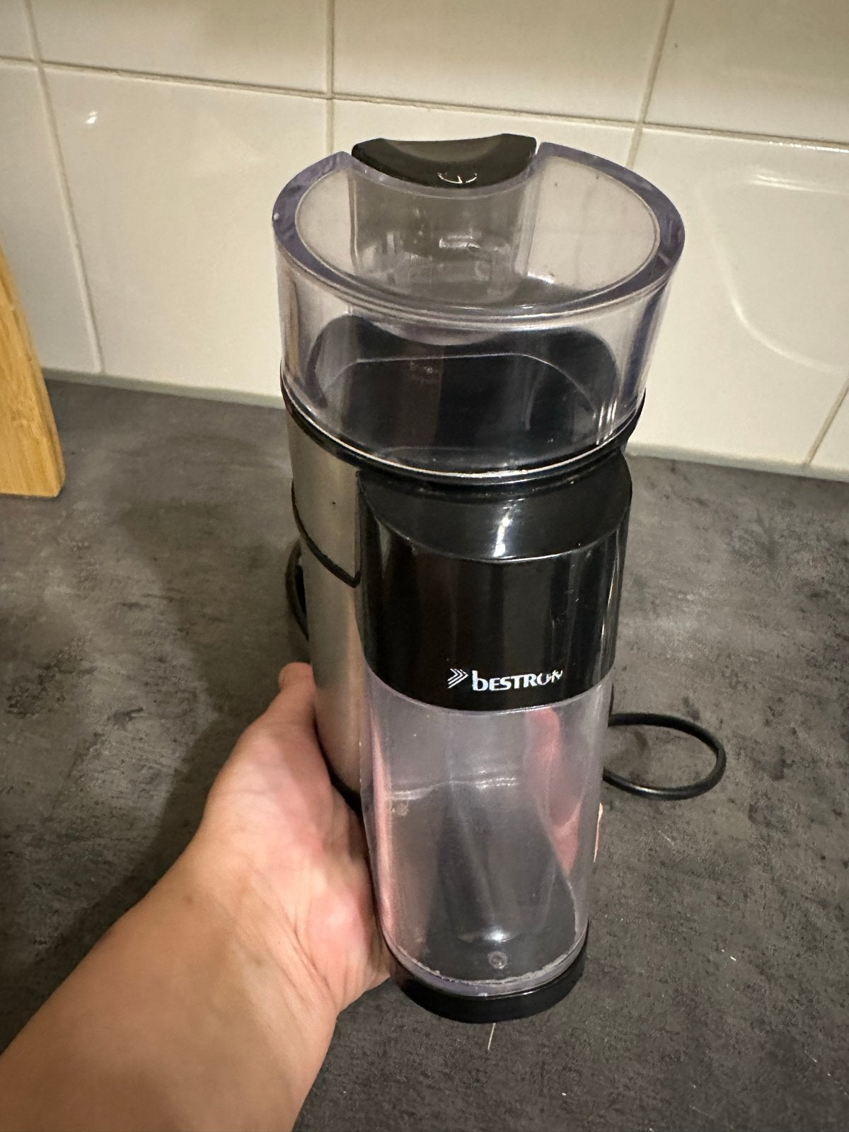 Bestron Koffiemolen - Compact en Efficiënt, Gebruikt, Overige modellen, 2 tot 4 kopjes, Koffiebonen