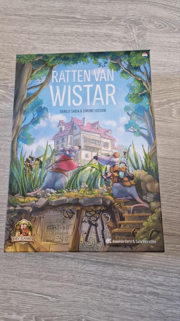 Ratten van Wistar Bordspel - In nieuwstaat, Ophalen of Verzenden, Nieuw, DSV Games