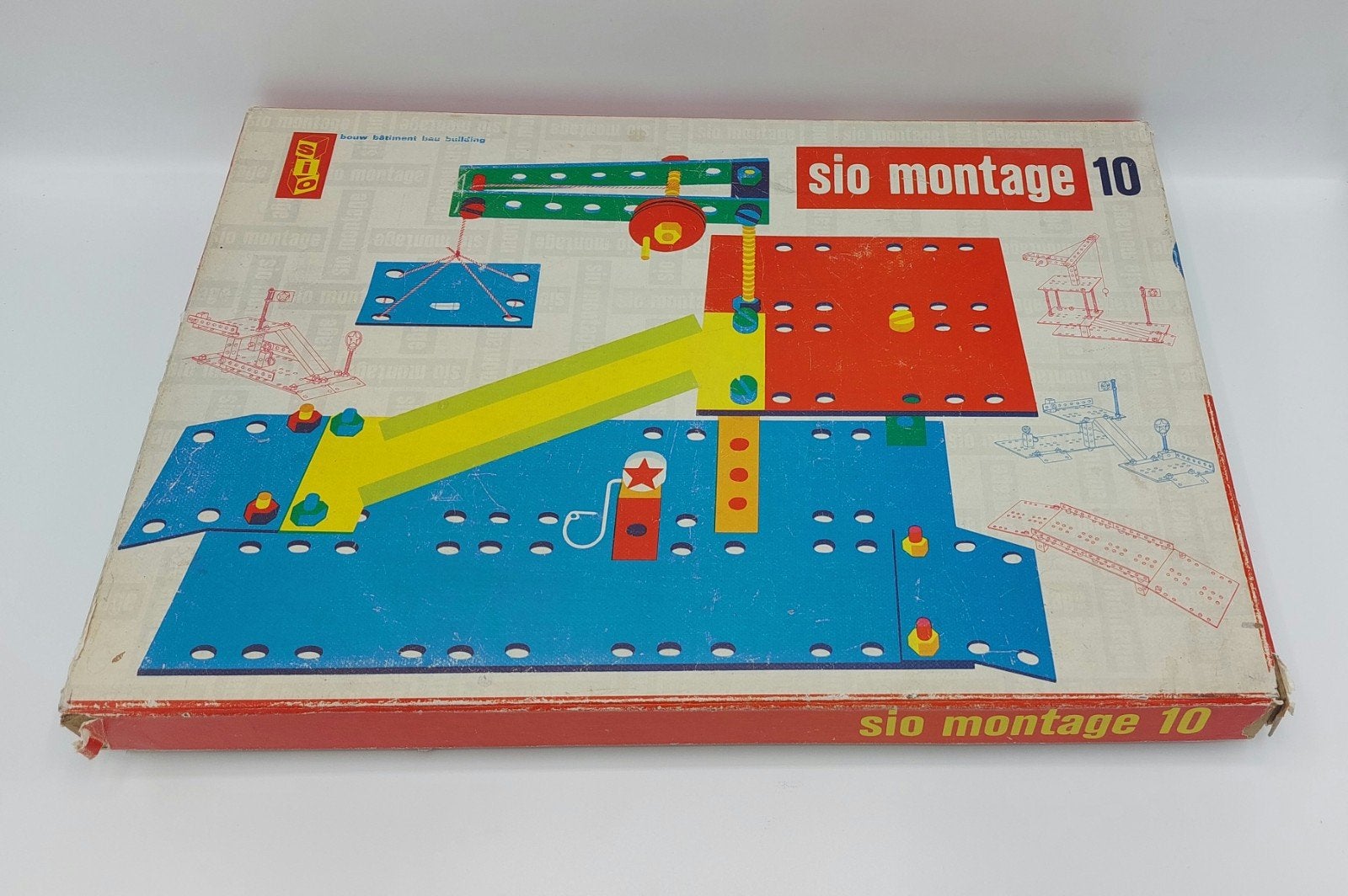Vintage SIO Montage 10 constructiespeelgoed, Kinderen en Baby's, Ophalen of Verzenden, Gebruikt, Overige merken