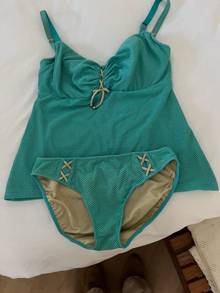 Prima Donna swim tankini 75/E 40, Kleding | Dames, Verzenden, Zo goed als nieuw, Blauw, Bikini