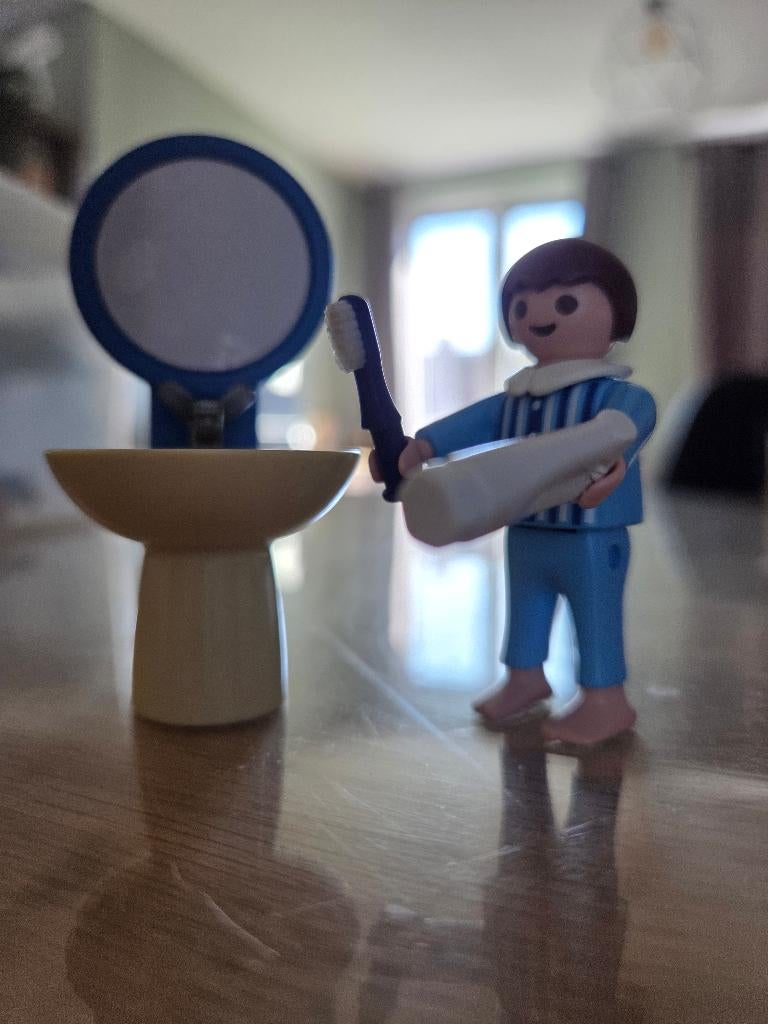 4661 playmobil jongen aan wastafel, Ophalen of Verzenden, Zo goed als nieuw