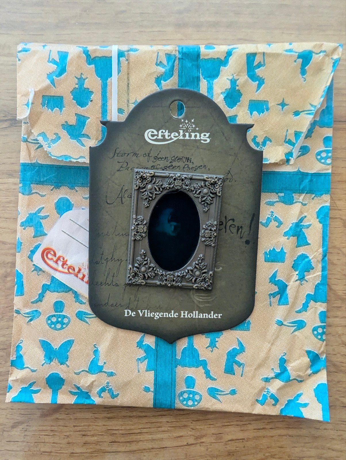Efteling Pin De Vliegende Hollander Spiegel (EPP 487), Ophalen of Verzenden, Nieuw, Button of Speldje
